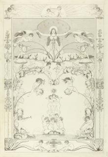 Philipp Otto Runge - Folge von 4 Bll.: Die Zeiten.