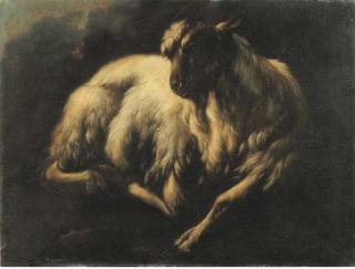 Philipp Peter Roos - Capra in paesaggio