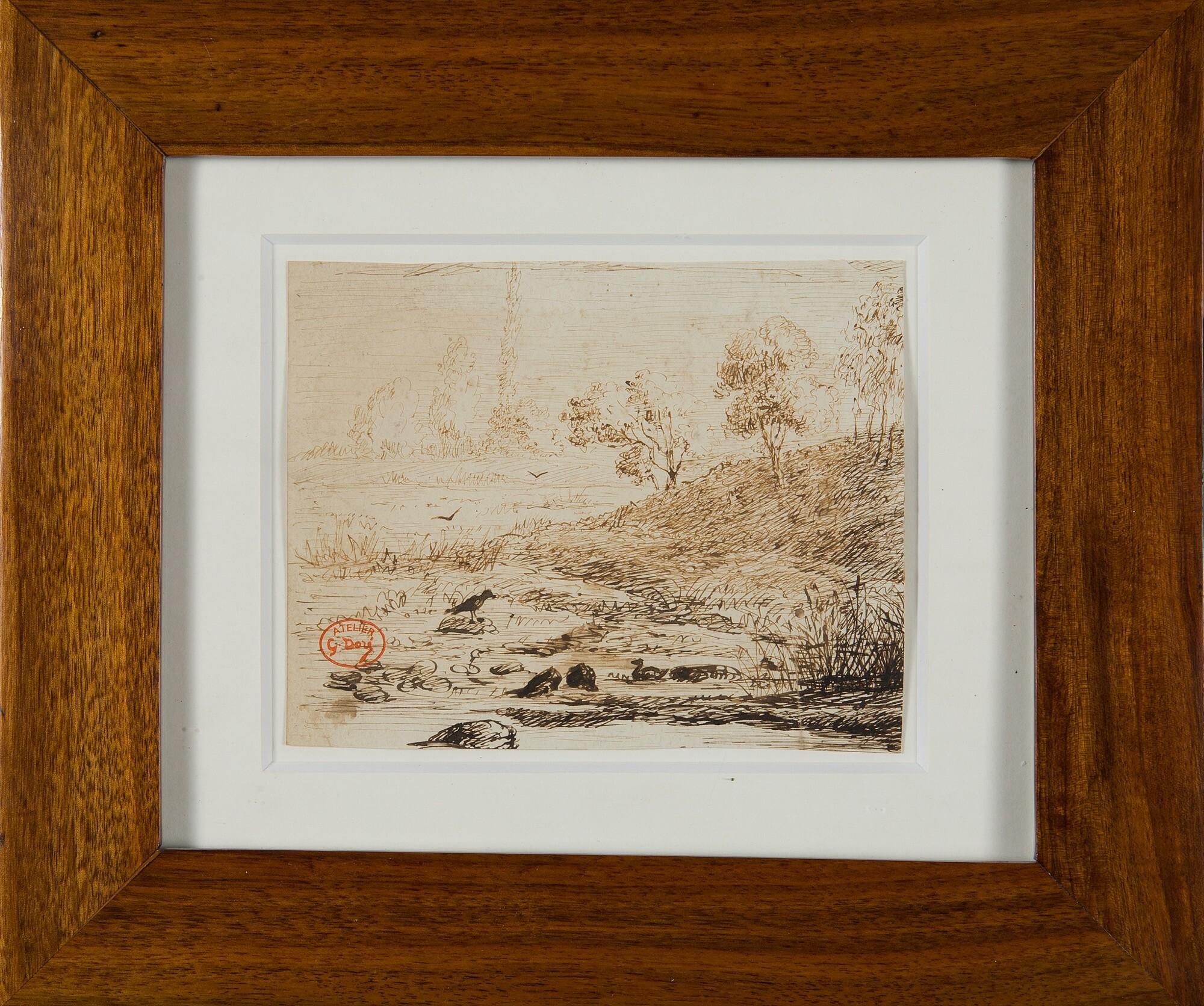 Philipp Röth - 2 Bll.: Bäuerliche Landschaften.