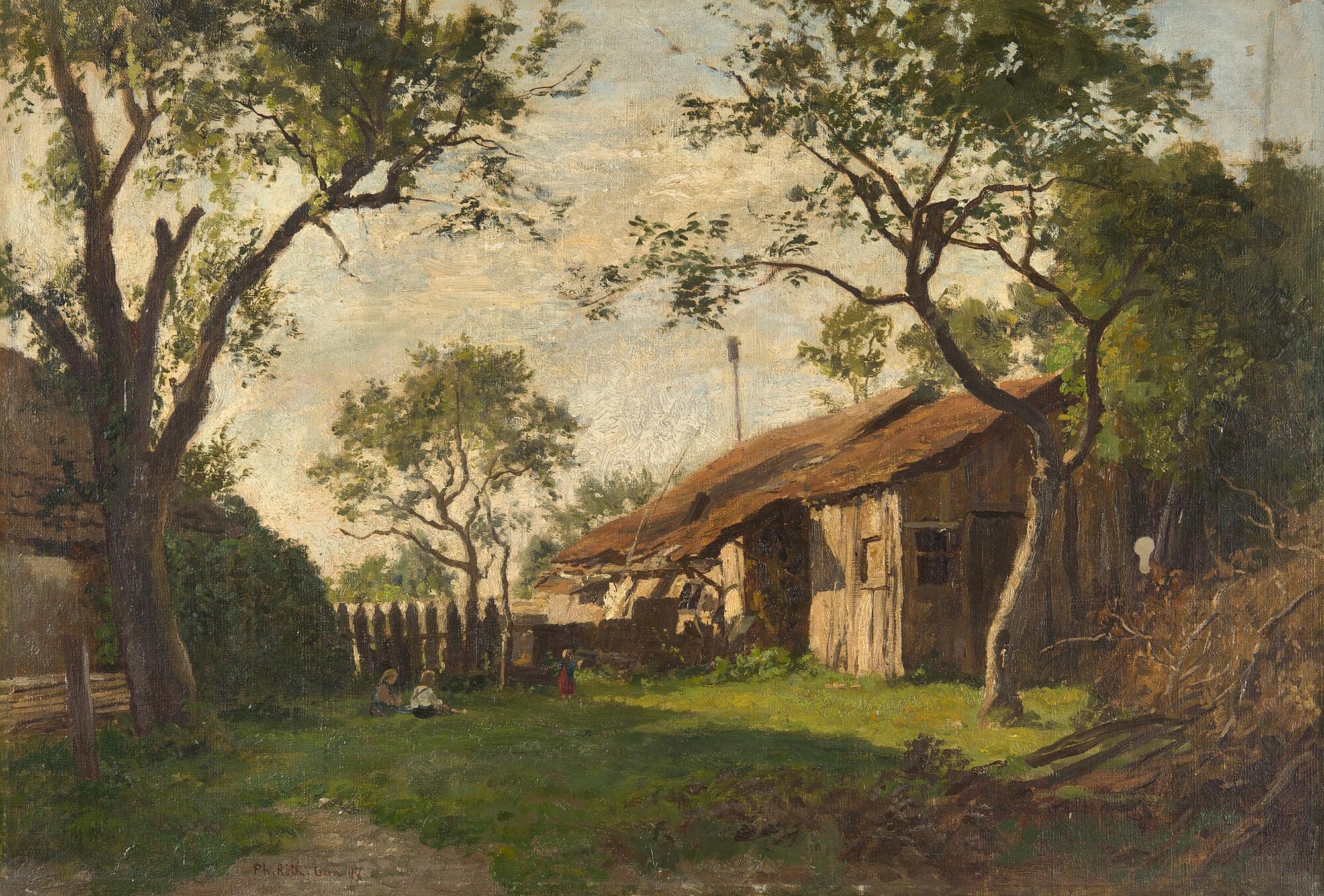 Philipp Röth - Bauernhof in Gern bei München.