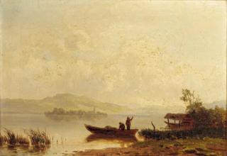 Philipp Röth - Fishermen On A Lake