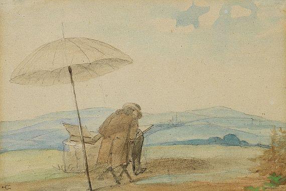 Philipp Sporrer - Maler [Carl Spitzweg?]