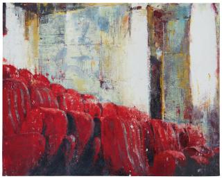 Philippe Cognée - Au cinéma avec Olivier