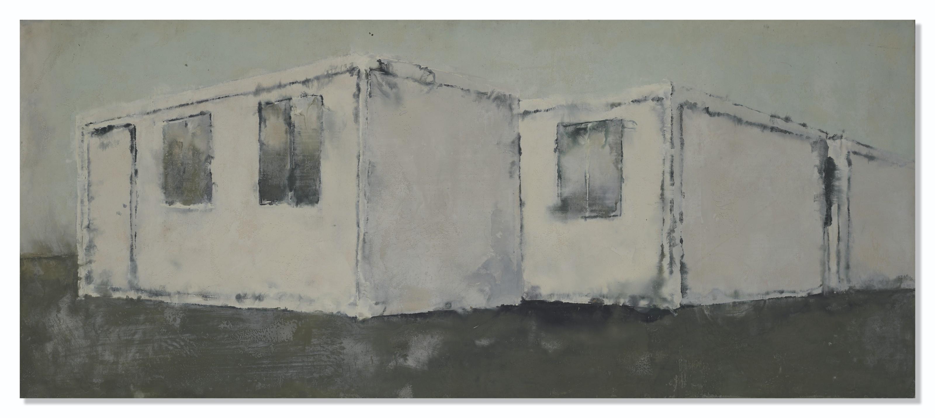 Philippe Cognée - Cabane de chantier