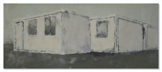 Philippe Cognée - Cabane de chantier