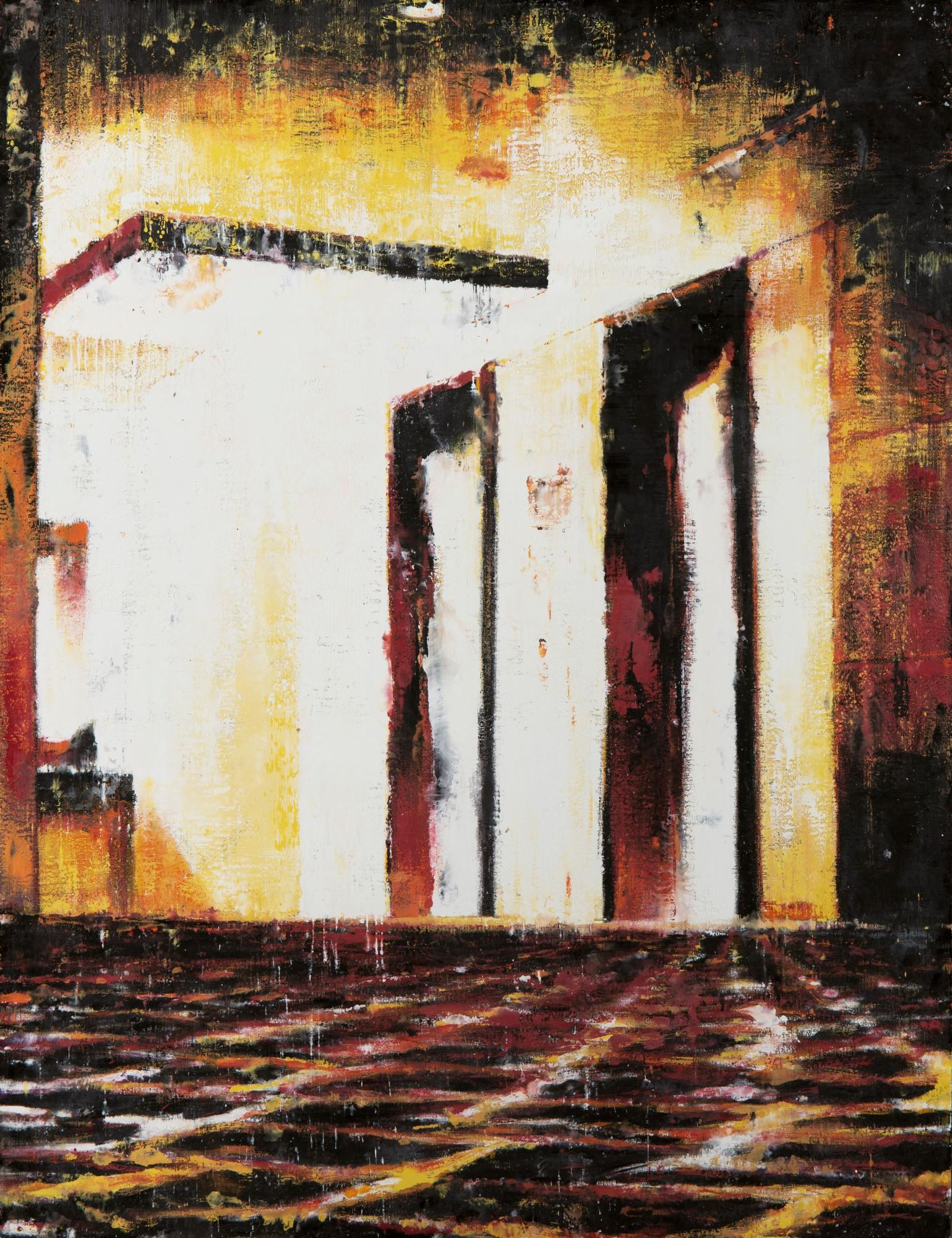 Philippe Cognée - Deux Portes Au Fond Du Couloir