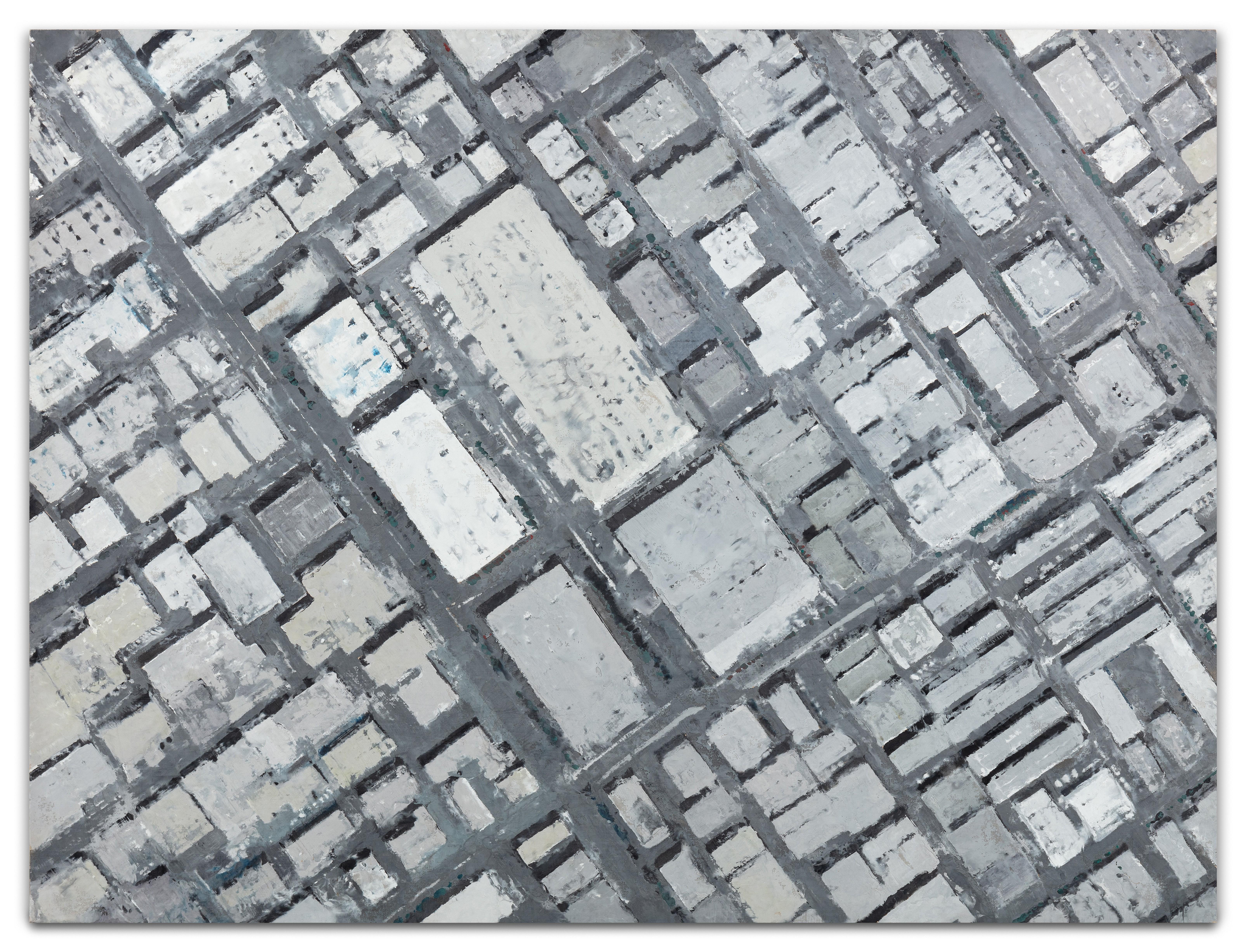 Philippe Cognée - L.A. Zone 4