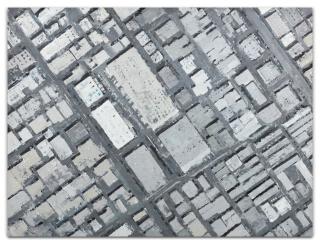 Philippe Cognée - L.A. Zone 4