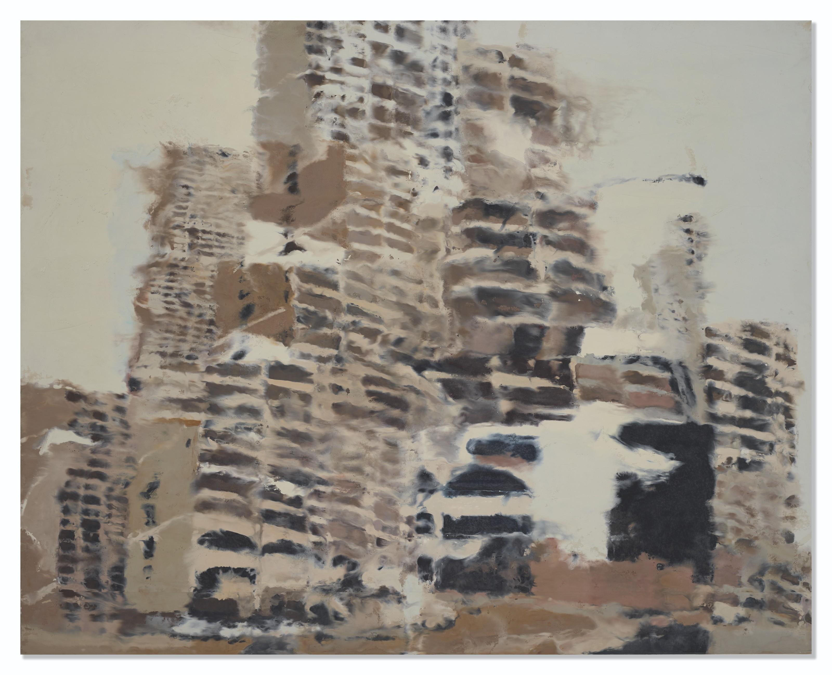 Philippe Cognée - Le Caire destructuré III