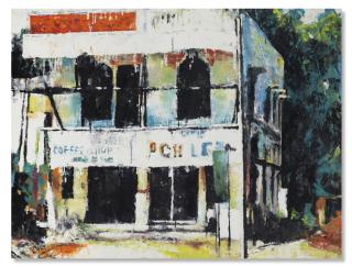 Philippe Cognée - Maison Indienne