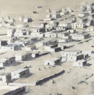 Philippe Cognée - Tunisie I