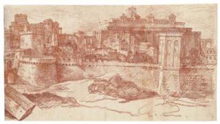 Philippe De Champaigne - An view of Jerusalem showing the Temple of Solomon