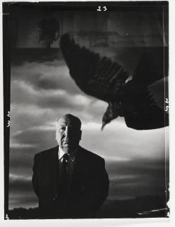 Philippe Halsman - Alfred Hitchcock, The Birds, 1963