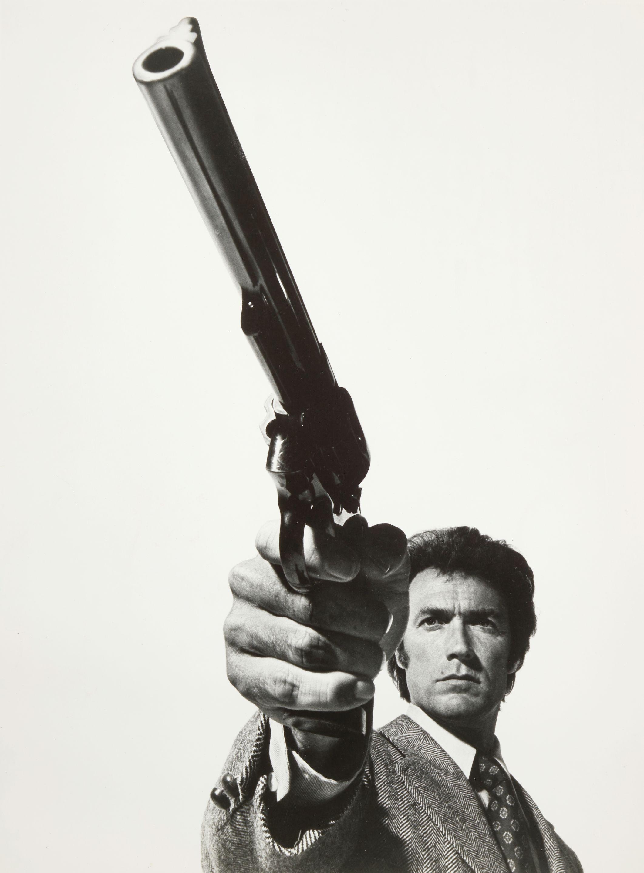 Philippe Halsman - Clint Eastwood in \'Magnum Force\'