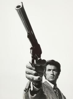 Philippe Halsman - Clint Eastwood in \'Magnum Force\'
