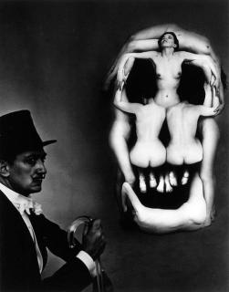 Philippe Halsman - Dali and Skull