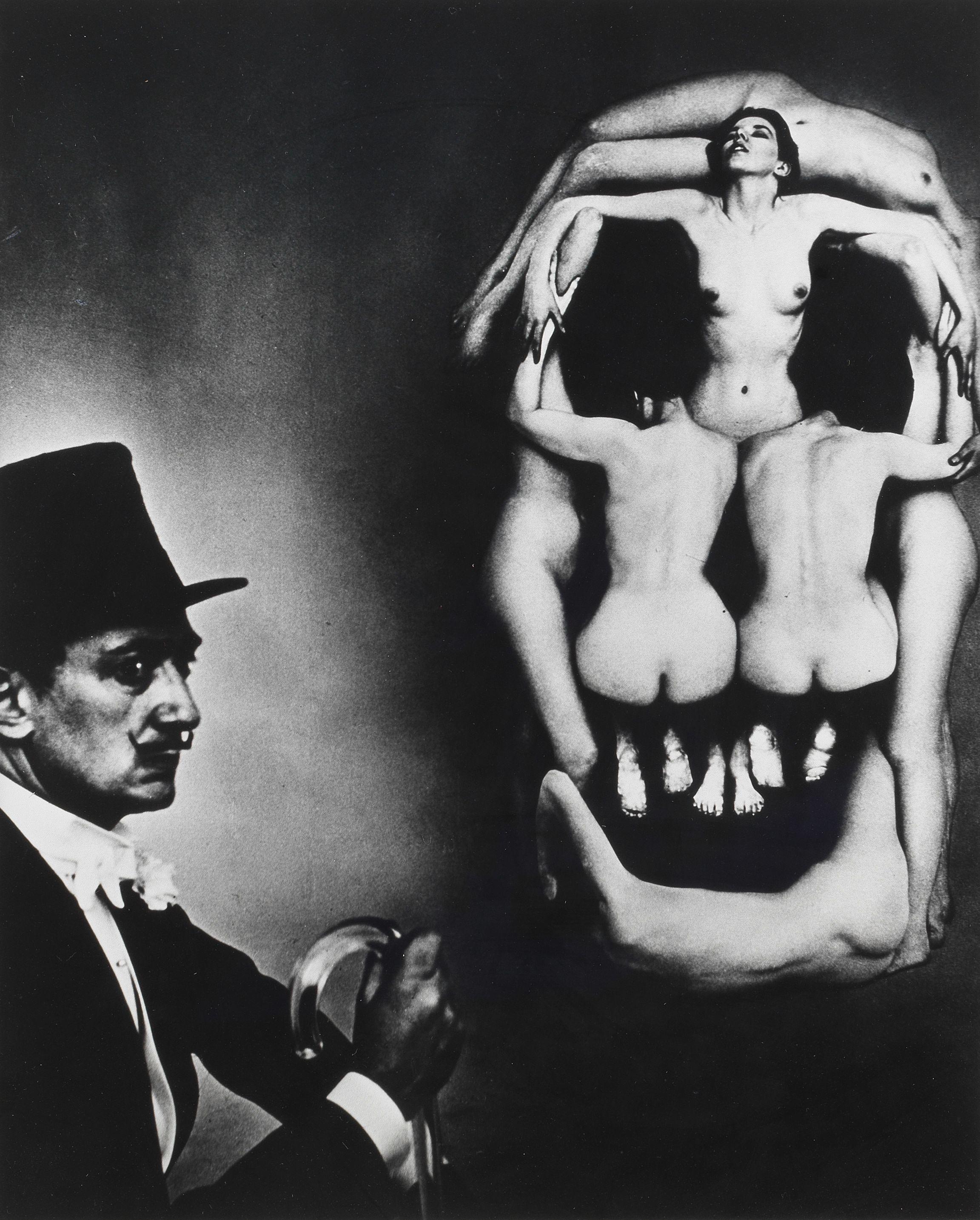 Philippe Halsman - Dali Skull (In Voluptas Mors; and Dali Atomicus)