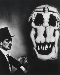 Philippe Halsman - Dali Skull (In Voluptas Mors; and Dali Atomicus)