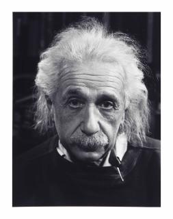 Philippe Halsman - Professor Albert Einstein in his Study at Princeton, 1947