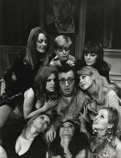 Philippe Halsman - Woody Allen, 1969Silver Print. On The Reverse, With The Photographer\'S Copyright Stamp, Titled And Dated In Pencil. Mounted And Framed.