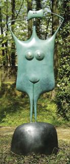 Philippe Hiquily - \'La Grande Femme Au Masque\', Sculpture, Vers 1980