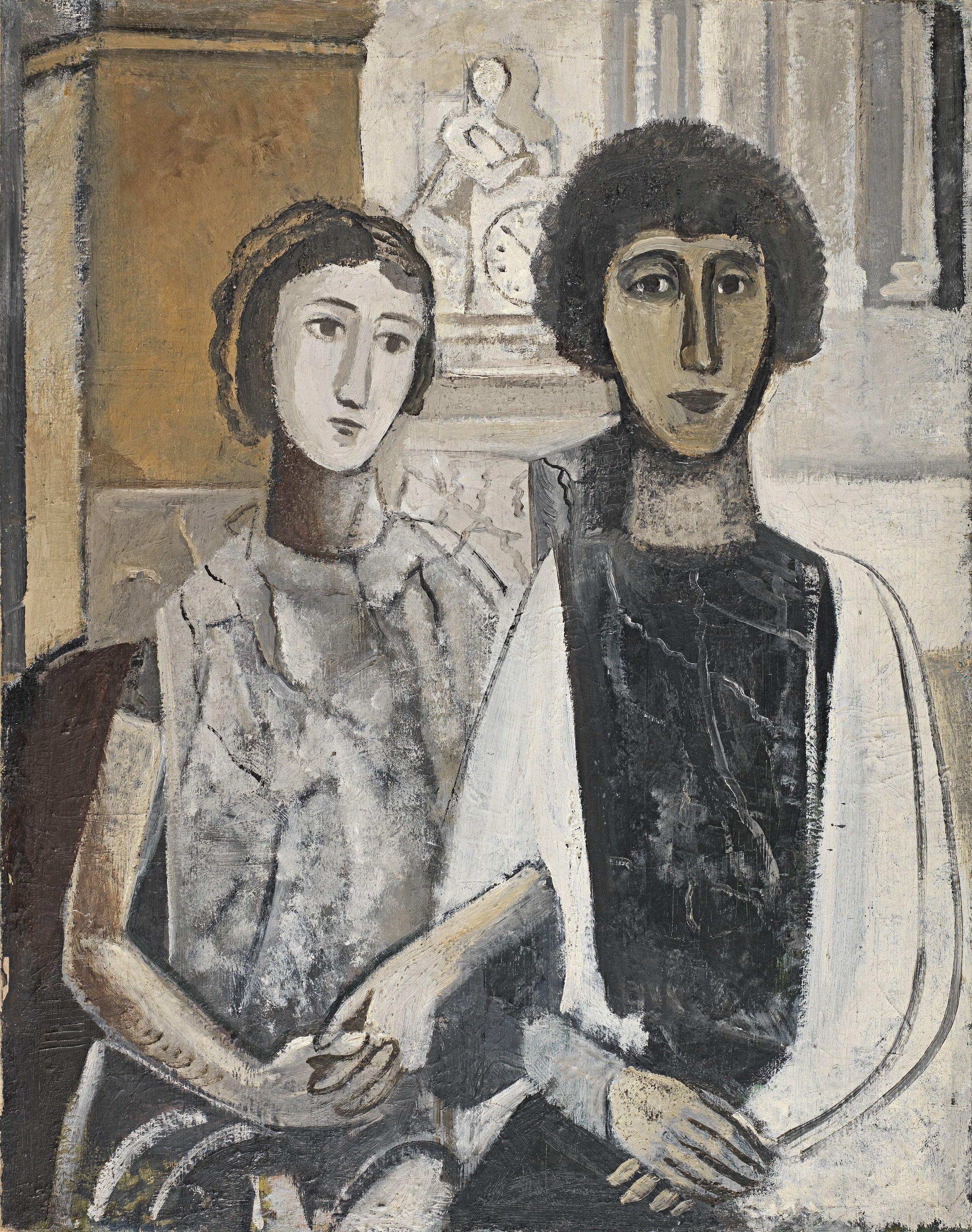 Philippe Hosiasson - Mère et fille / La Liseuse (2)