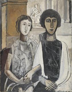 Philippe Hosiasson - Mère et fille / La Liseuse (2)