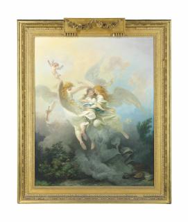 Philippe Jacques De Loutherbourg - An artist\'s soul borne up to Heaven