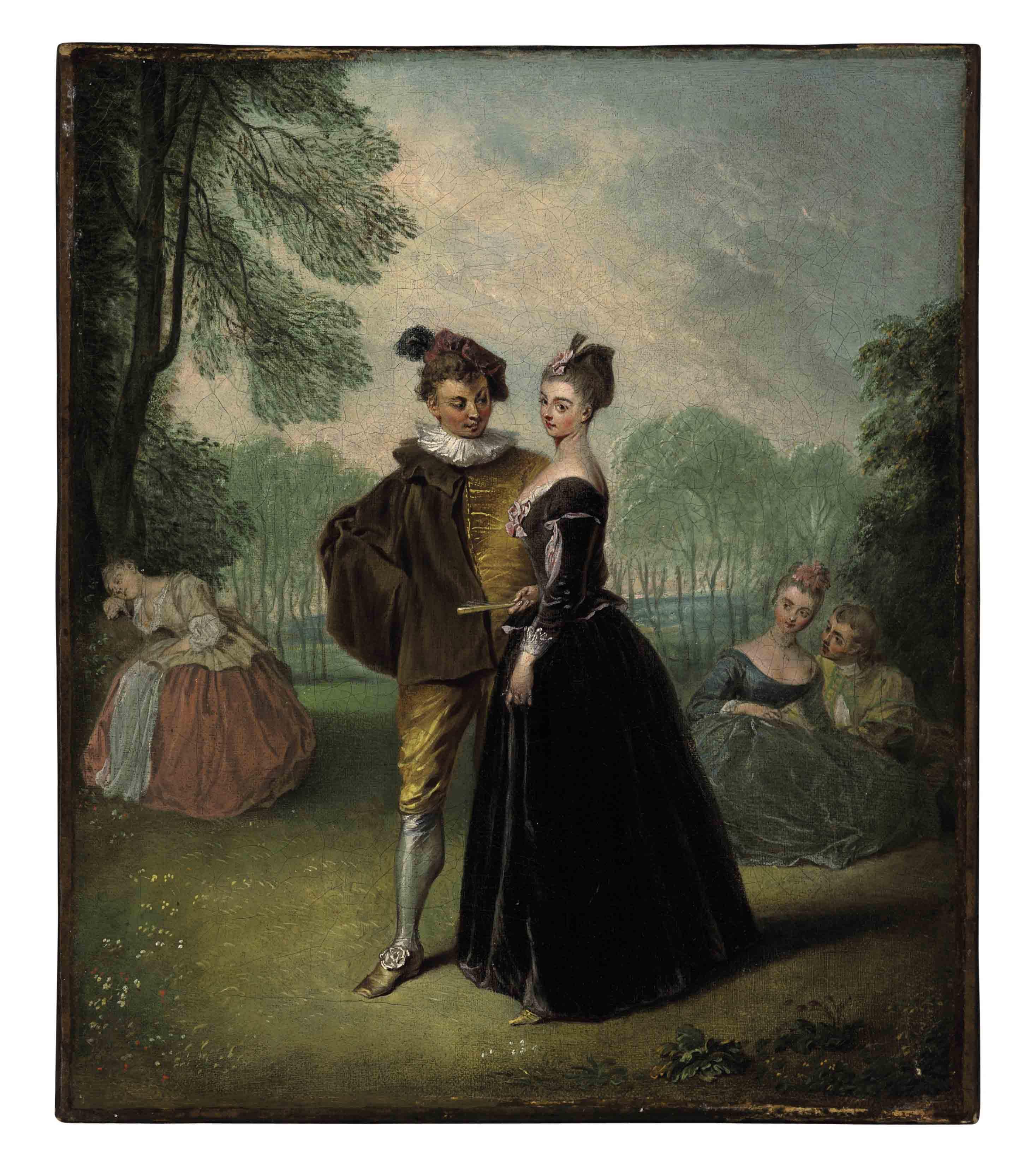 Philippe Mercier - The Happy Encounter