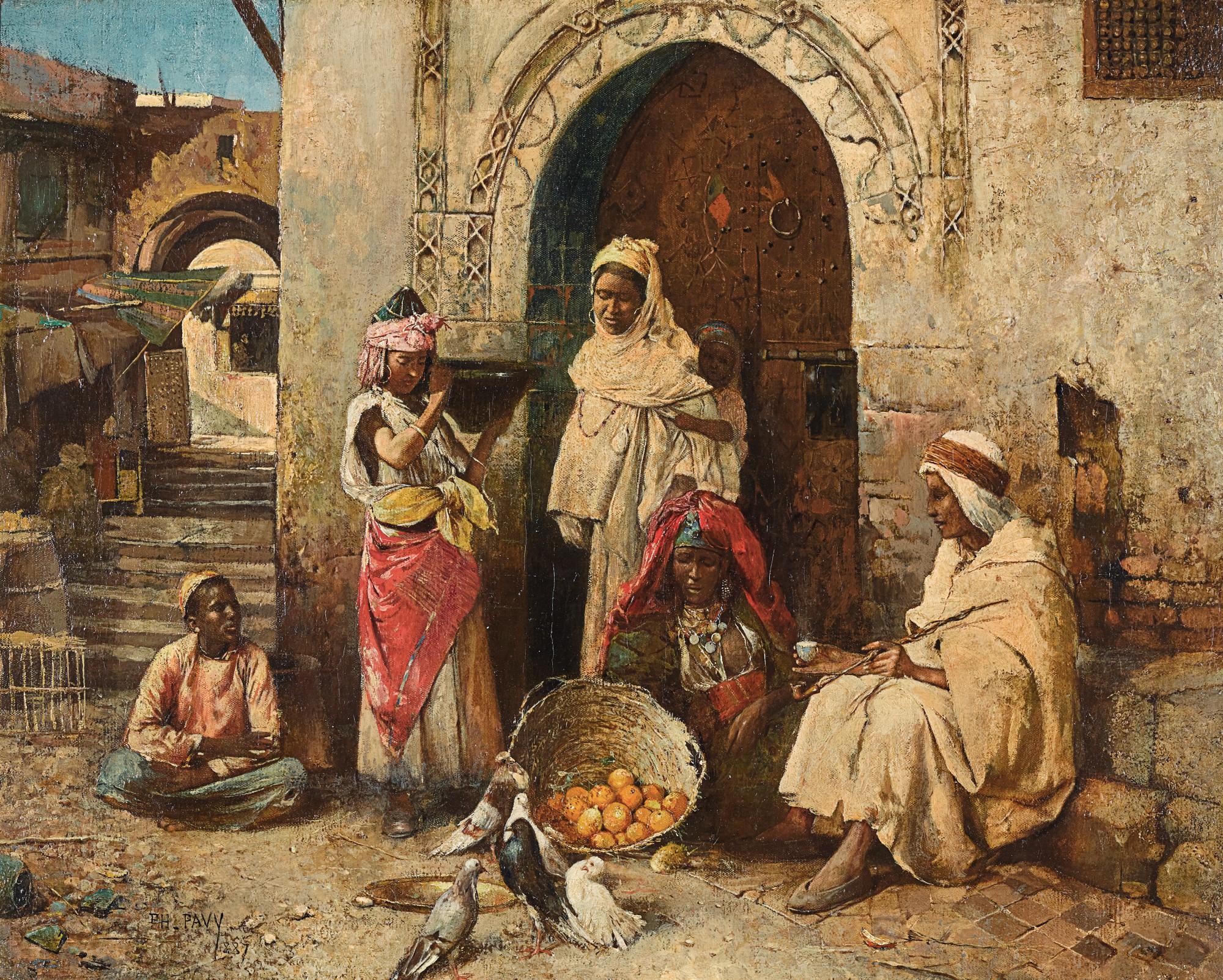 Philippe Pavy - The Orange Seller