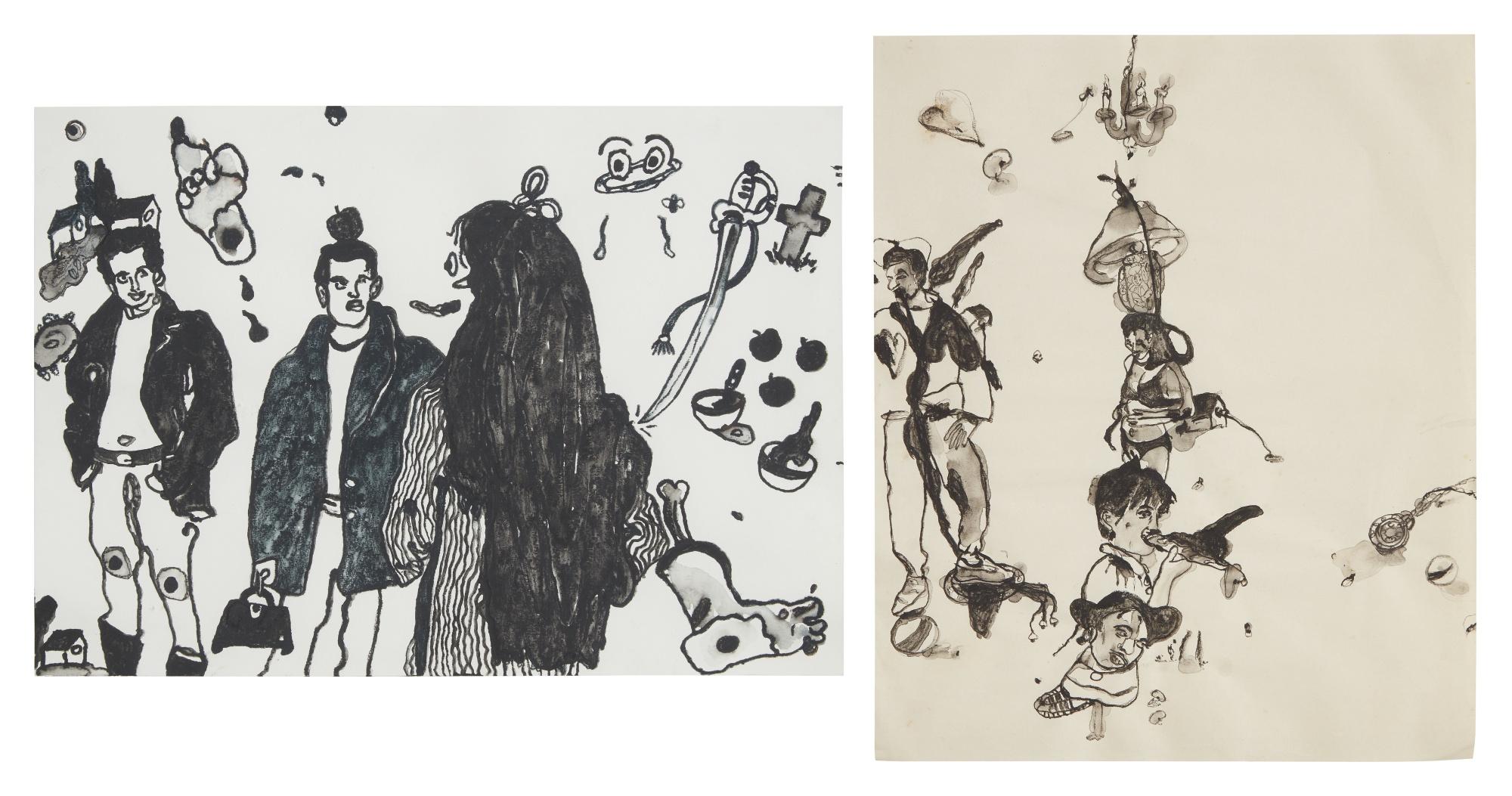 Philippe Perrot - Untitled, 2005; Untitled, \'Circa\' 2000-2002 [Two Works]