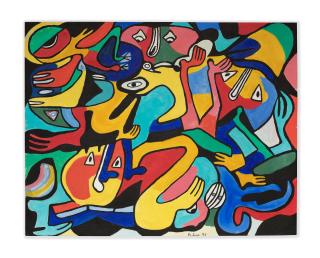 Philippe Sene - Le bain de Salmone, 1991