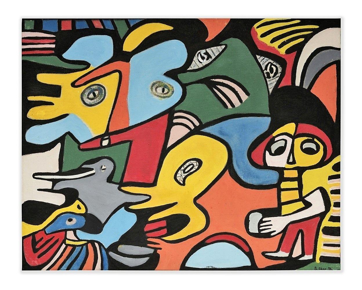 Philippe Sène - Le messager, 1990