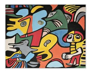 Philippe Sène - Le messager, 1990