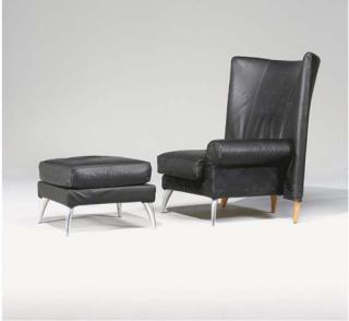 Philippe Starck - Fauteuil Et Son Repose-Pieds