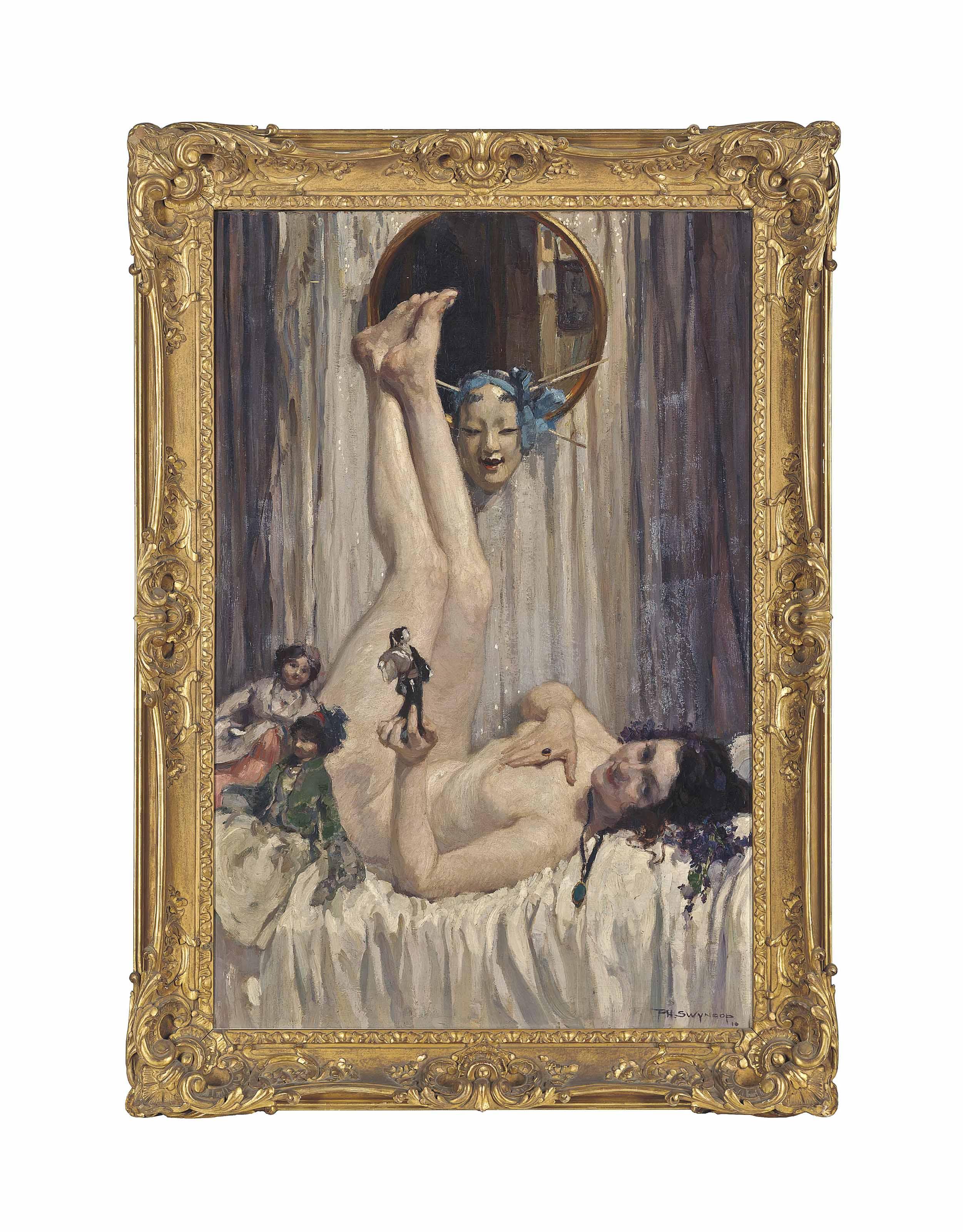 Philippe Swyncop - Poupées et une femme