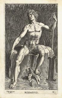 Philips Galle - Semideorum Marinorum... (Sea And River Gods) (Holl. 412-429; B. 90:1-17)