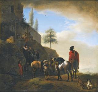 Philips Wouwerman - Departure For The Chase