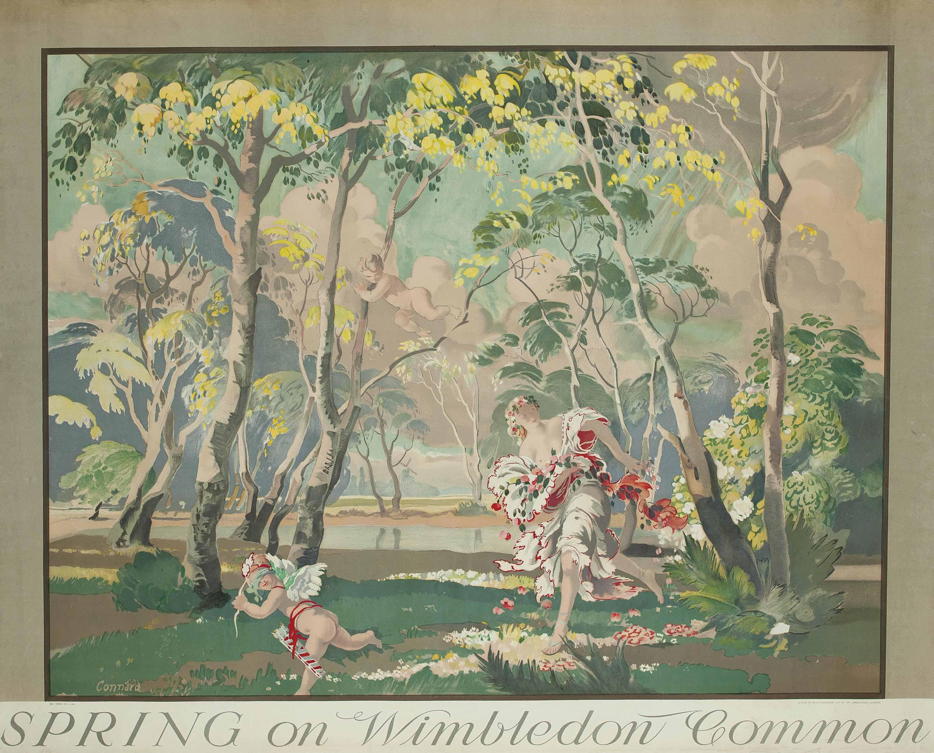 Phillip Connard - Spring On Wimbledon Common