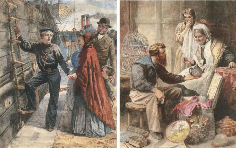 Phillip Richard Morris, A.R.A. - Farewell; and The Return