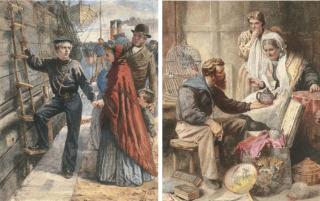 Phillip Richard Morris, A.R.A. - Farewell; and The Return