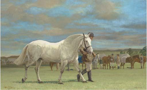 Phillip Sanders - Heavy horse class, Ludlow, Shropshire