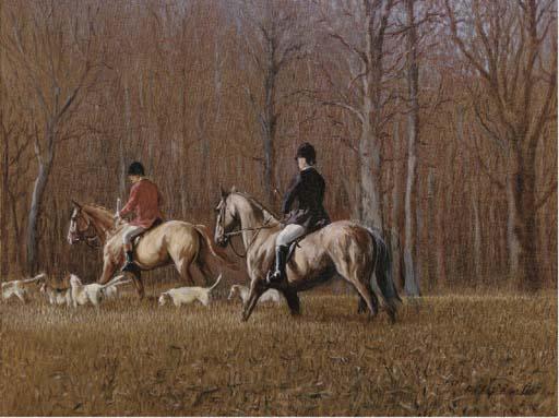 Phillip Sanders - The East Kent Hunt At Elham Forset