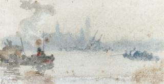 Phillip Wilson Steer, O.M., N.E.A.C. - Shipping in the Port of London