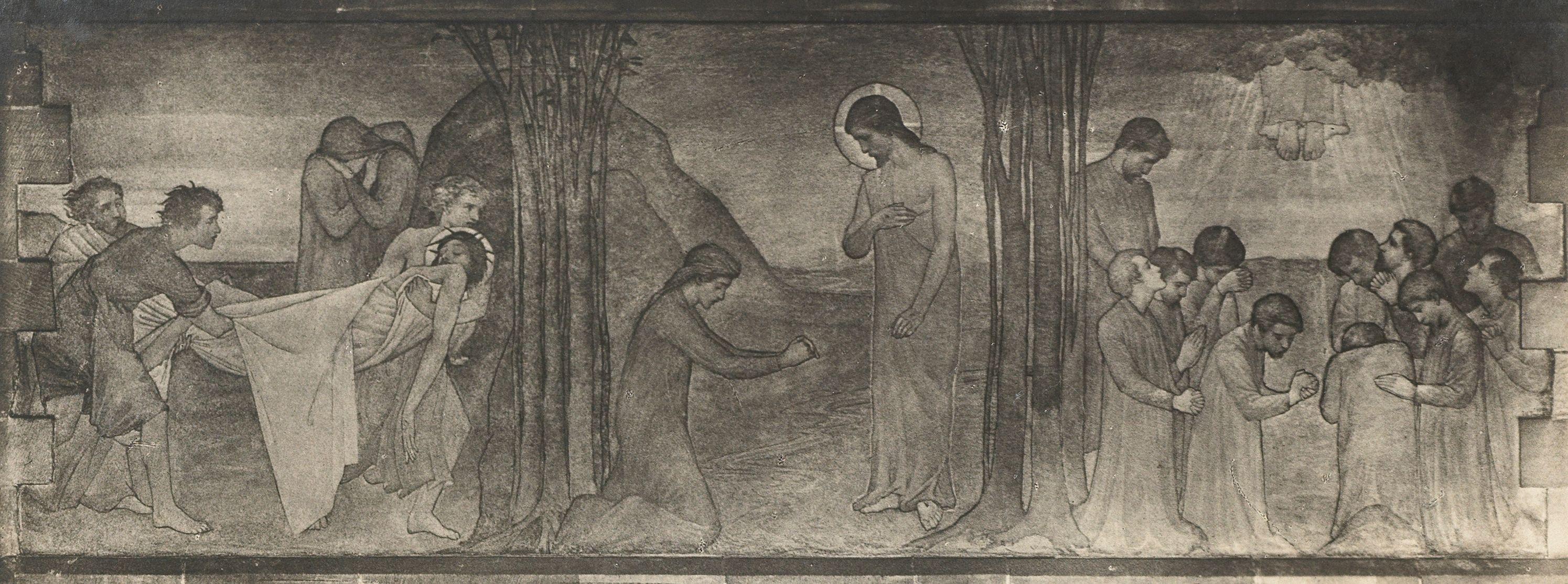 Phoebe Anna Traquair HRSA - Extensive photographic archive of Phoebe Anna Traquair works, most of murals or illuminations, most mounted, unframed