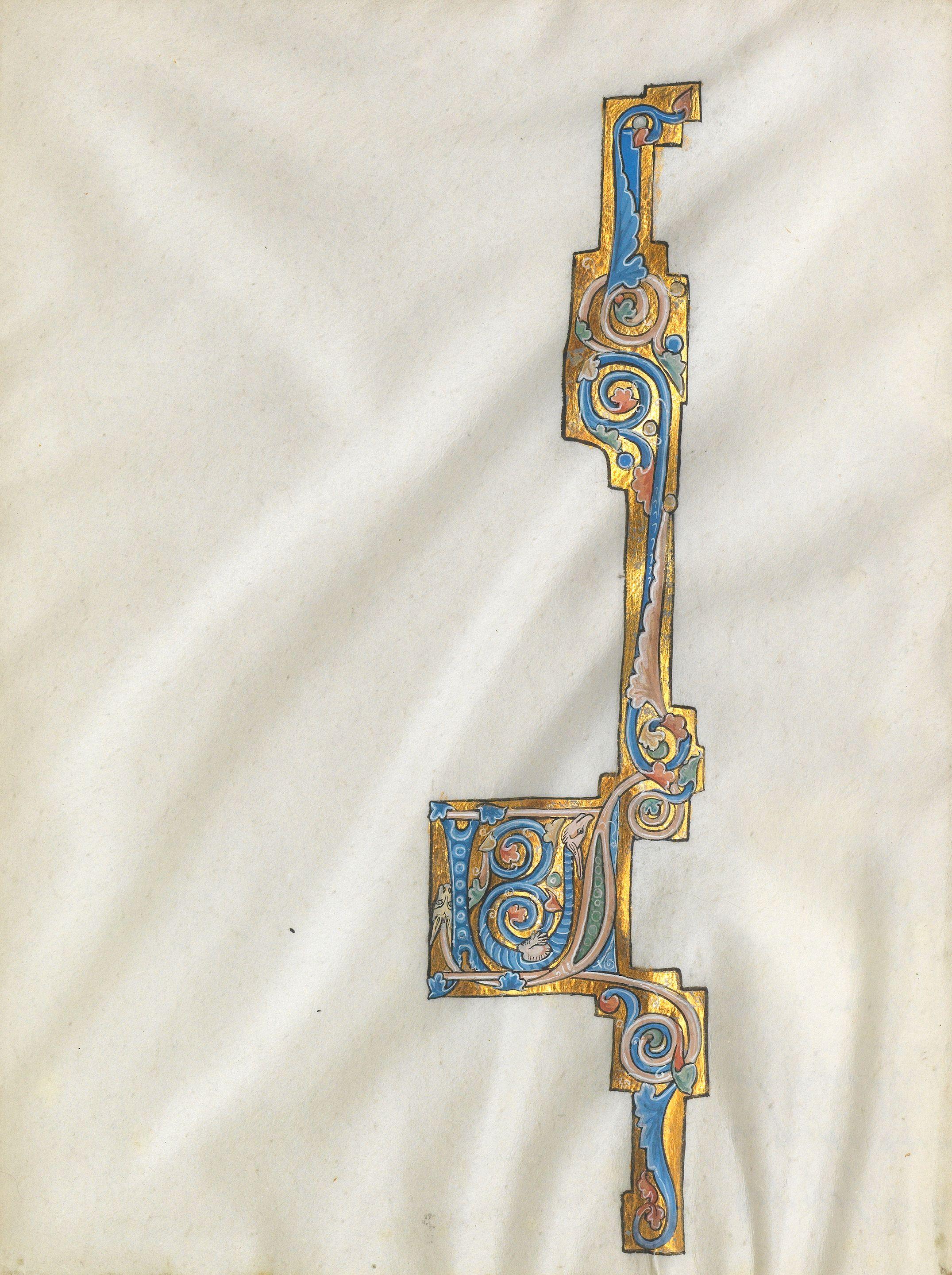 Phoebe Anna Traquair HRSA - Illumination featuring serpentine creatures