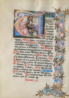 Phoebe Anna Traquair HRSA - Sonnet 19 by Elizabeth Barrett Browning