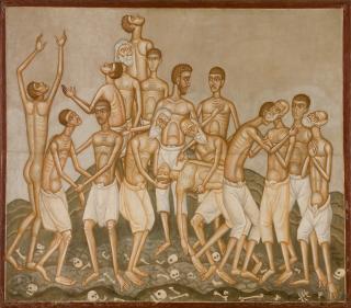 Photis Kontoglou - The Refugees or The Valley of Lamentation