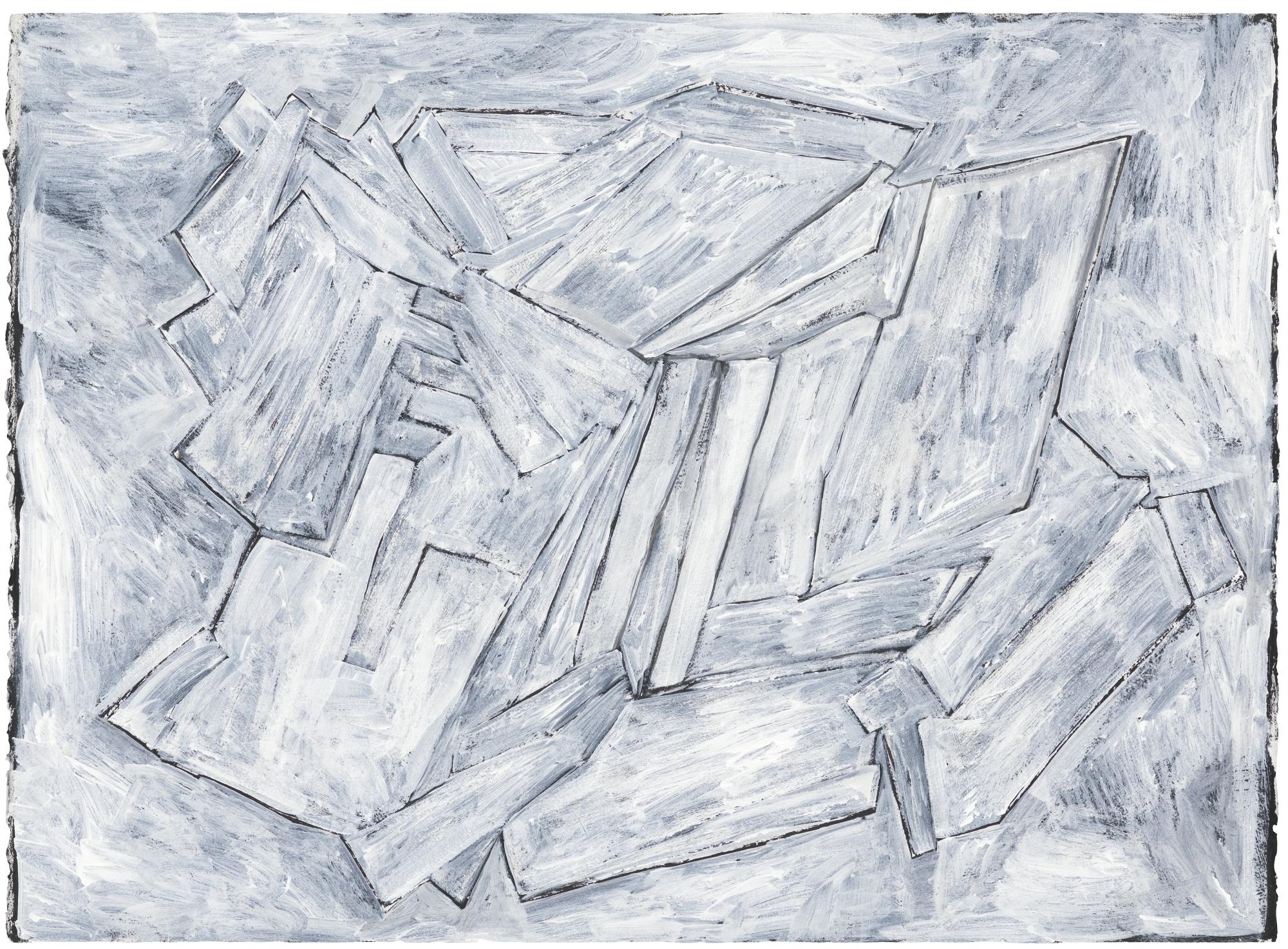 Phyllida Barlow - Untitled: White\'Black\'