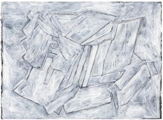 Phyllida Barlow - Untitled: White\'Black\'